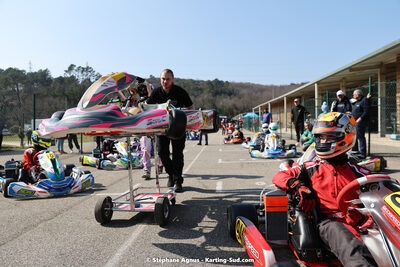 04 & 05/03/2023 : 1ère manche du Championnat du Sud à Alès (photos Stéphane Agnus) 2023 — karting