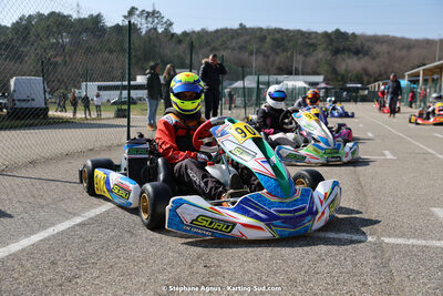 04 & 05/03/2023 : 1ère manche du Championnat du Sud à Alès (photos Stéphane Agnus) 2023 — karting