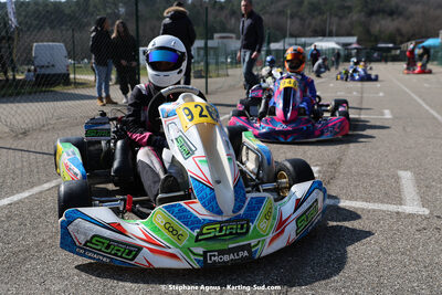 04 & 05/03/2023 : 1ère manche du Championnat du Sud à Alès (photos Stéphane Agnus) 2023 — karting