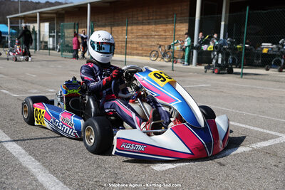 04 & 05/03/2023 : 1ère manche du Championnat du Sud à Alès (photos Stéphane Agnus) 2023 — karting