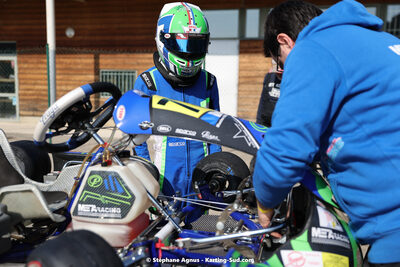 Maxime MOURGUES — 04 & 05/03/2023 : 1ère manche du Championnat du Sud à Alès (photos Stéphane Agnus) 2023 — karting