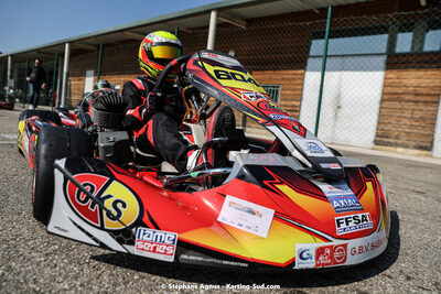 Vincent REBBERT — 04 & 05/03/2023 : 1ère manche du Championnat du Sud à Alès (photos Stéphane Agnus) 2023 — karting