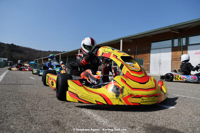 04 & 05/03/2023 : 1ère manche du Championnat du Sud à Alès (photos Stéphane Agnus) 2023 — karting