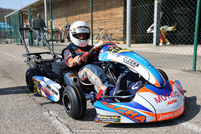 Maël BOYER — 04 & 05/03/2023 : 1ère manche du Championnat du Sud à Alès (photos Stéphane Agnus) 2023 — karting