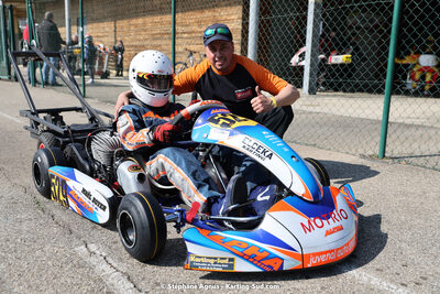 Maël BOYER — 04 & 05/03/2023 : 1ère manche du Championnat du Sud à Alès (photos Stéphane Agnus) 2023 — karting