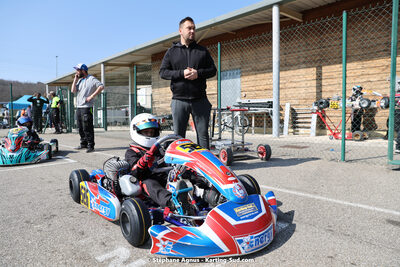 Christophe BENOIT — 04 & 05/03/2023 : 1ère manche du Championnat du Sud à Alès (photos Stéphane Agnus) 2023 — karting