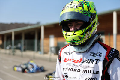 Sacha CATALA — 04 & 05/03/2023 : 1ère manche du Championnat du Sud à Alès (photos Stéphane Agnus) 2023 — karting