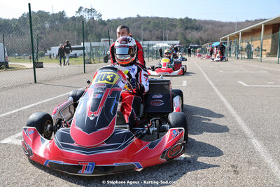 04 & 05/03/2023 : 1ère manche du Championnat du Sud à Alès (photos Stéphane Agnus) 2023 — karting
