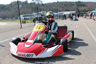 Arnaud BEYRIA — 04 & 05/03/2023 : 1ère manche du Championnat du Sud à Alès (photos Stéphane Agnus) 2023 — karting