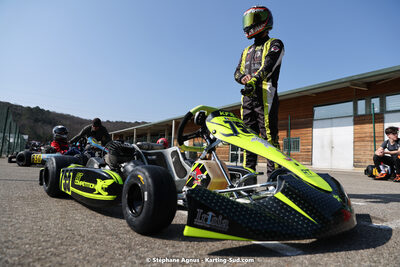 Colyn TETUA — 04 & 05/03/2023 : 1ère manche du Championnat du Sud à Alès (photos Stéphane Agnus) 2023 — karting