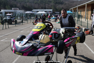 04 & 05/03/2023 : 1ère manche du Championnat du Sud à Alès (photos Stéphane Agnus) 2023 — karting