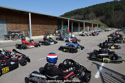 04 & 05/03/2023 : 1ère manche du Championnat du Sud à Alès (photos Stéphane Agnus) 2023 — karting