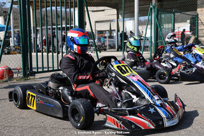 Mathieu FOURNIL — 04 & 05/03/2023 : 1ère manche du Championnat du Sud à Alès (photos Stéphane Agnus) 2023 — karting