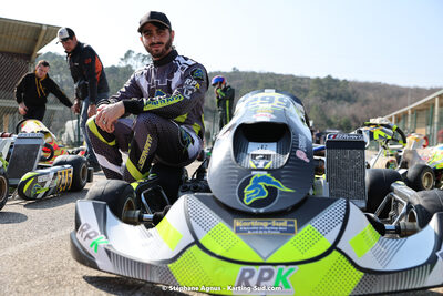 Steven SERVANT — 04 & 05/03/2023 : 1ère manche du Championnat du Sud à Alès (photos Stéphane Agnus) 2023 — karting