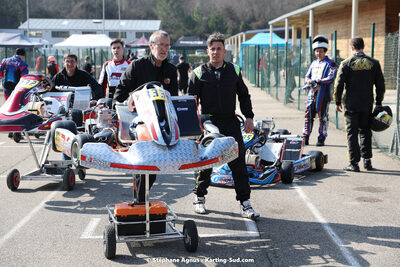 Thierry ESTRE — 04 & 05/03/2023 : 1ère manche du Championnat du Sud à Alès (photos Stéphane Agnus) 2023 — karting