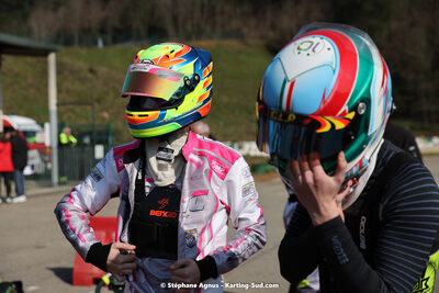 Alan LANFRAY — 04 & 05/03/2023 : 1ère manche du Championnat du Sud à Alès (photos Stéphane Agnus) 2023 — karting