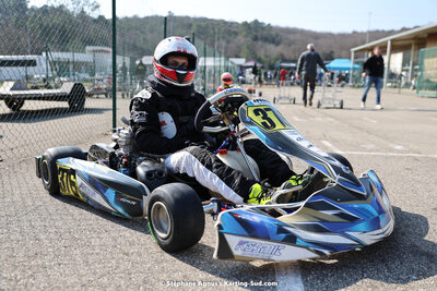 04 & 05/03/2023 : 1ère manche du Championnat du Sud à Alès (photos Stéphane Agnus) 2023 — karting