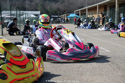 04 & 05/03/2023 : 1ère manche du Championnat du Sud à Alès (photos Stéphane Agnus) 2023 — karting