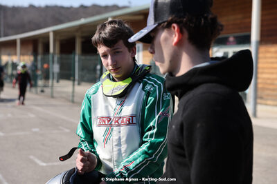 Dorian POLI — 04 & 05/03/2023 : 1ère manche du Championnat du Sud à Alès (photos Stéphane Agnus) 2023 — karting