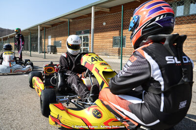 04 & 05/03/2023 : 1ère manche du Championnat du Sud à Alès (photos Stéphane Agnus) 2023 — karting