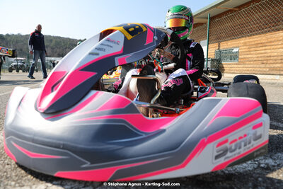 Sheylis VEDEL — 04 & 05/03/2023 : 1ère manche du Championnat du Sud à Alès (photos Stéphane Agnus) 2023 — karting