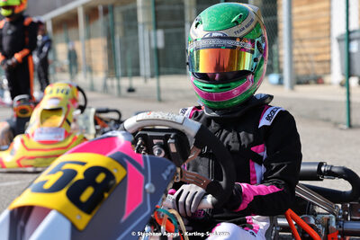 Sheylis VEDEL — 04 & 05/03/2023 : 1ère manche du Championnat du Sud à Alès (photos Stéphane Agnus) 2023 — karting