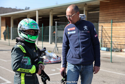 Gérard SAINT-ARROMAN — 04 & 05/03/2023 : 1ère manche du Championnat du Sud à Alès (photos Stéphane Agnus) 2023 — karting