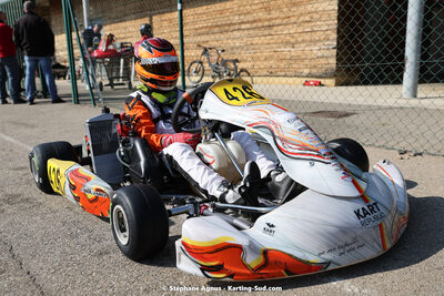 Tom BOUJAREL — 04 & 05/03/2023 : 1ère manche du Championnat du Sud à Alès (photos Stéphane Agnus) 2023 — karting