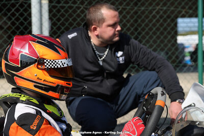 Stéphane BOUJAREL, Tom BOUJAREL — 04 & 05/03/2023 : 1ère manche du Championnat du Sud à Alès (photos Stéphane Agnus) 2023 — karting