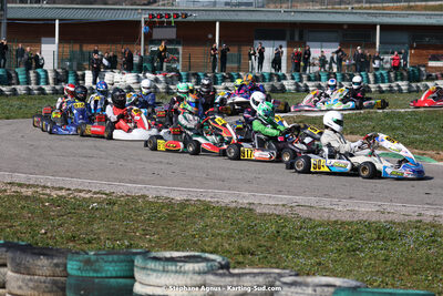 04 & 05/03/2023 : 1ère manche du Championnat du Sud à Alès (photos Stéphane Agnus) 2023 — karting