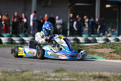 Camille DELFAU — 04 & 05/03/2023 : 1ère manche du Championnat du Sud à Alès (photos Stéphane Agnus) 2023 — karting