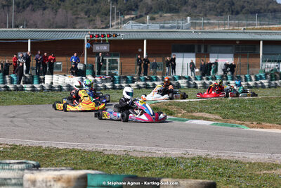 04 & 05/03/2023 : 1ère manche du Championnat du Sud à Alès (photos Stéphane Agnus) 2023 — karting