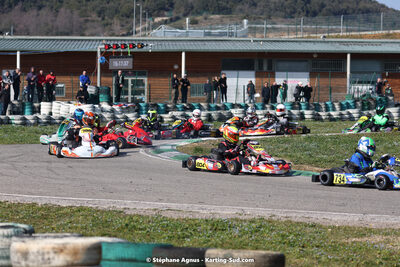 04 & 05/03/2023 : 1ère manche du Championnat du Sud à Alès (photos Stéphane Agnus) 2023 — karting