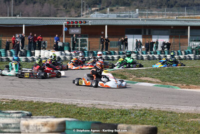 04 & 05/03/2023 : 1ère manche du Championnat du Sud à Alès (photos Stéphane Agnus) 2023 — karting
