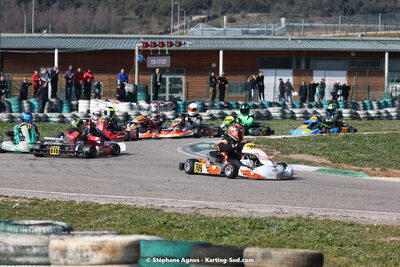04 & 05/03/2023 : 1ère manche du Championnat du Sud à Alès (photos Stéphane Agnus) 2023 — karting