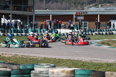 04 & 05/03/2023 : 1ère manche du Championnat du Sud à Alès (photos Stéphane Agnus) 2023 — karting