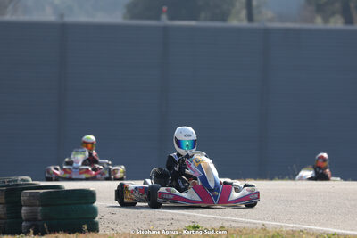 Ghiless JEANNEY — 04 & 05/03/2023 : 1ère manche du Championnat du Sud à Alès (photos Stéphane Agnus) 2023 — karting