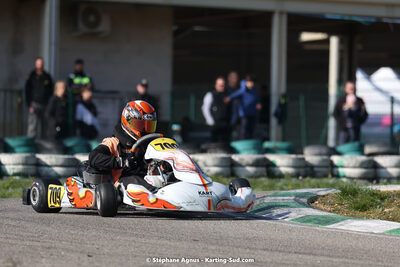 Thomas SUZANNE — 04 & 05/03/2023 : 1ère manche du Championnat du Sud à Alès (photos Stéphane Agnus) 2023 — karting