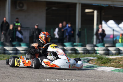 Thomas SUZANNE — 04 & 05/03/2023 : 1ère manche du Championnat du Sud à Alès (photos Stéphane Agnus) 2023 — karting
