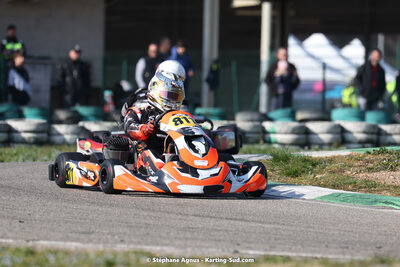 Kenny ROBLES — 04 & 05/03/2023 : 1ère manche du Championnat du Sud à Alès (photos Stéphane Agnus) 2023 — karting