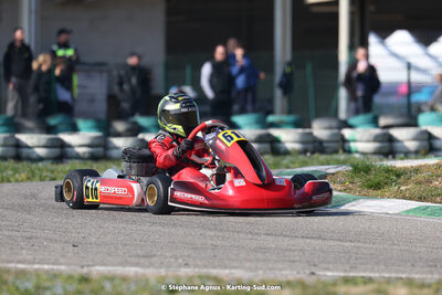 Paul GLEIZE — 04 & 05/03/2023 : 1ère manche du Championnat du Sud à Alès (photos Stéphane Agnus) 2023 — karting