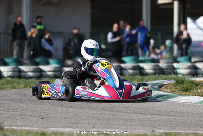 Ghiless JEANNEY — 04 & 05/03/2023 : 1ère manche du Championnat du Sud à Alès (photos Stéphane Agnus) 2023 — karting