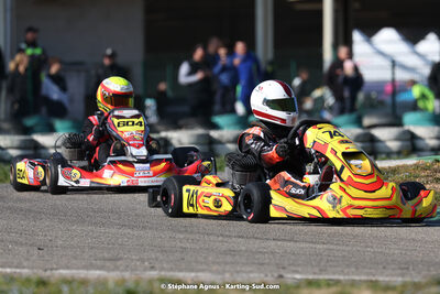 Louka MICHEL — 04 & 05/03/2023 : 1ère manche du Championnat du Sud à Alès (photos Stéphane Agnus) 2023 — karting