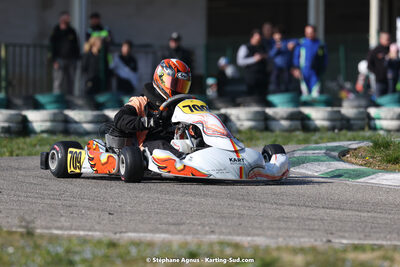 Thomas SUZANNE — 04 & 05/03/2023 : 1ère manche du Championnat du Sud à Alès (photos Stéphane Agnus) 2023 — karting