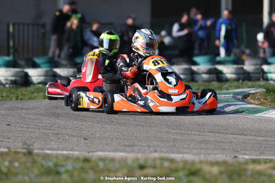 Kenny ROBLES — 04 & 05/03/2023 : 1ère manche du Championnat du Sud à Alès (photos Stéphane Agnus) 2023 — karting