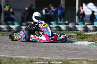 Ghiless JEANNEY — 04 & 05/03/2023 : 1ère manche du Championnat du Sud à Alès (photos Stéphane Agnus) 2023 — karting