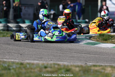 Maxime MOURGUES — 04 & 05/03/2023 : 1ère manche du Championnat du Sud à Alès (photos Stéphane Agnus) 2023 — karting