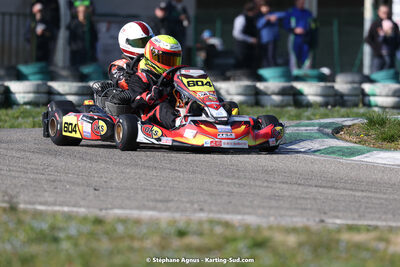 Vincent REBBERT — 04 & 05/03/2023 : 1ère manche du Championnat du Sud à Alès (photos Stéphane Agnus) 2023 — karting