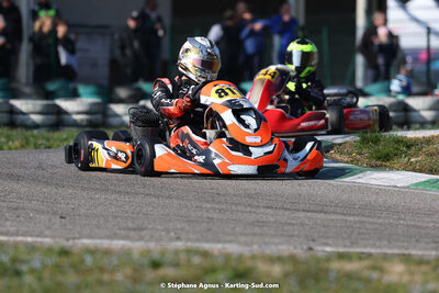 Kenny ROBLES — 04 & 05/03/2023 : 1ère manche du Championnat du Sud à Alès (photos Stéphane Agnus) 2023 — karting
