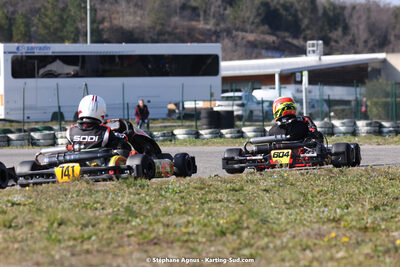 04 & 05/03/2023 : 1ère manche du Championnat du Sud à Alès (photos Stéphane Agnus) 2023 — karting